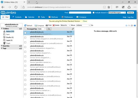 web zimbra perharidy.